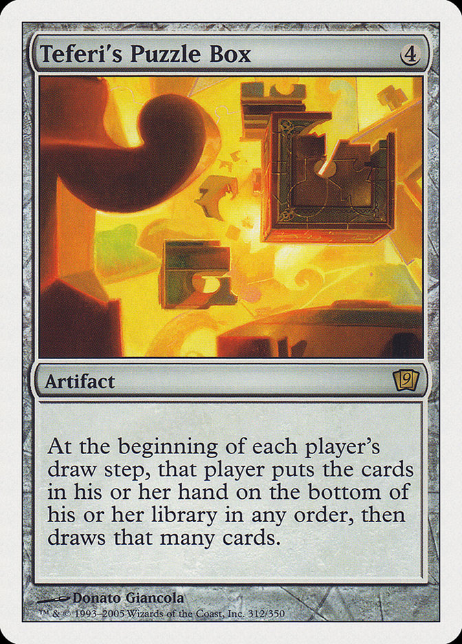 Teferi's Puzzle Box [Ninth Edition] | Card Merchant Takapuna