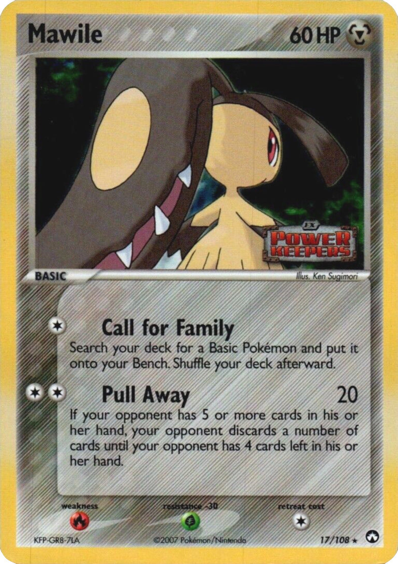 Mawile (17/108) (Stamped) [EX: Power Keepers] | Card Merchant Takapuna