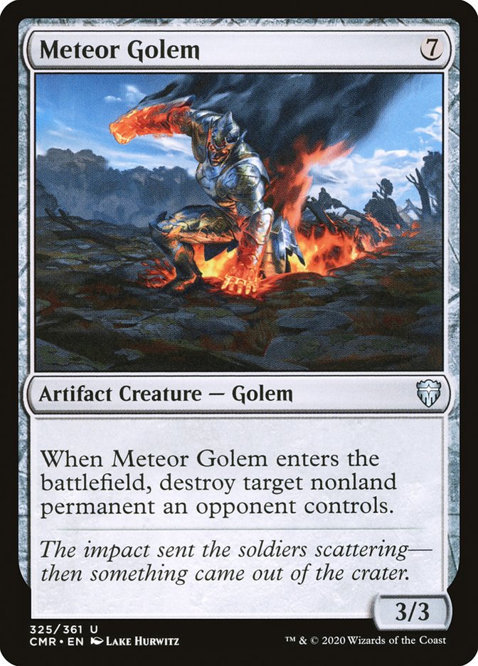 Meteor Golem (325) [Commander Legends] | Card Merchant Takapuna