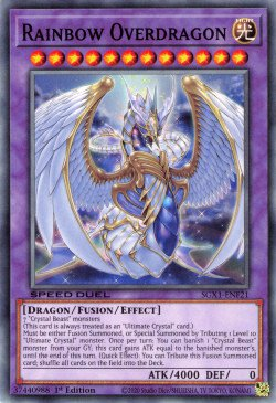 Rainbow Overdragon [SGX1-ENF21] Common | Card Merchant Takapuna