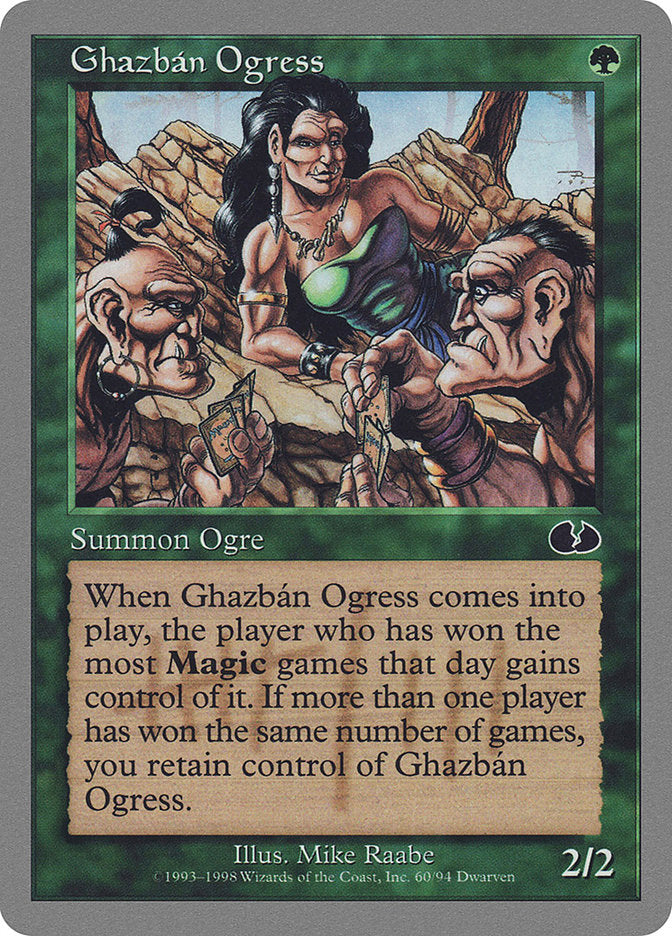 Ghazban Ogress [Unglued] | Card Merchant Takapuna