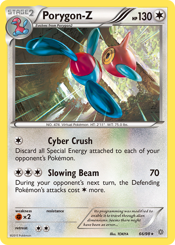 Porygon-Z (66/98) [XY: Ancient Origins] | Card Merchant Takapuna