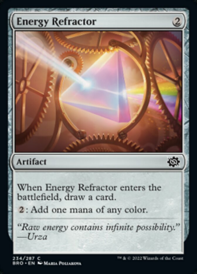 Energy Refractor [The Brothers' War] | Card Merchant Takapuna