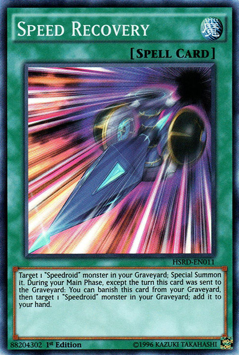 Speed Recovery [HSRD-EN011] Super Rare | Card Merchant Takapuna