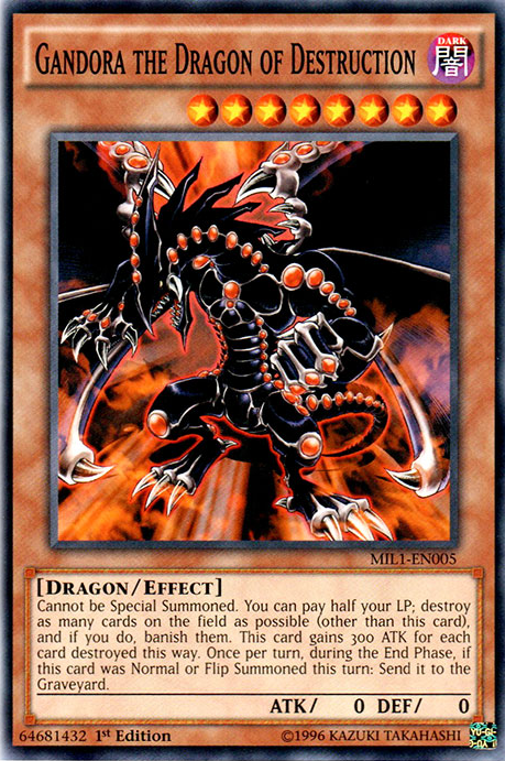 Gandora the Dragon of Destruction [MIL1-EN005] Common | Card Merchant Takapuna