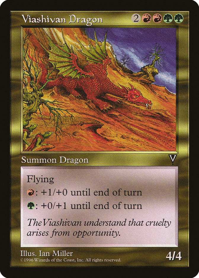 Viashivan Dragon [Visions] | Card Merchant Takapuna