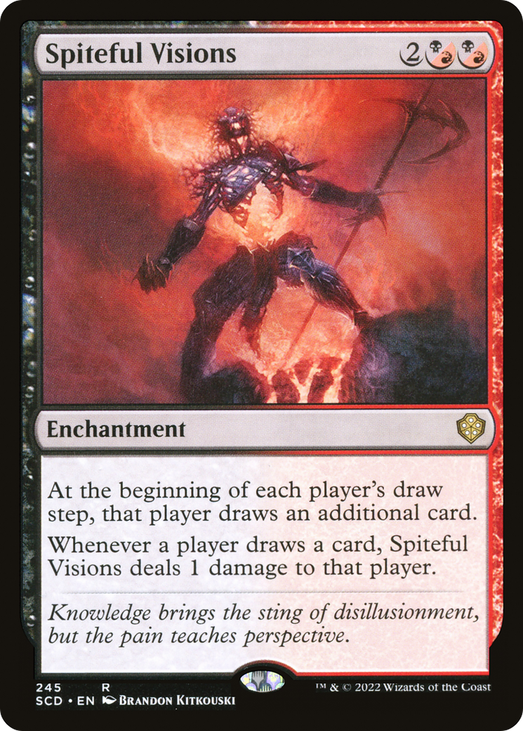 Spiteful Visions [Starter Commander Decks] | Card Merchant Takapuna