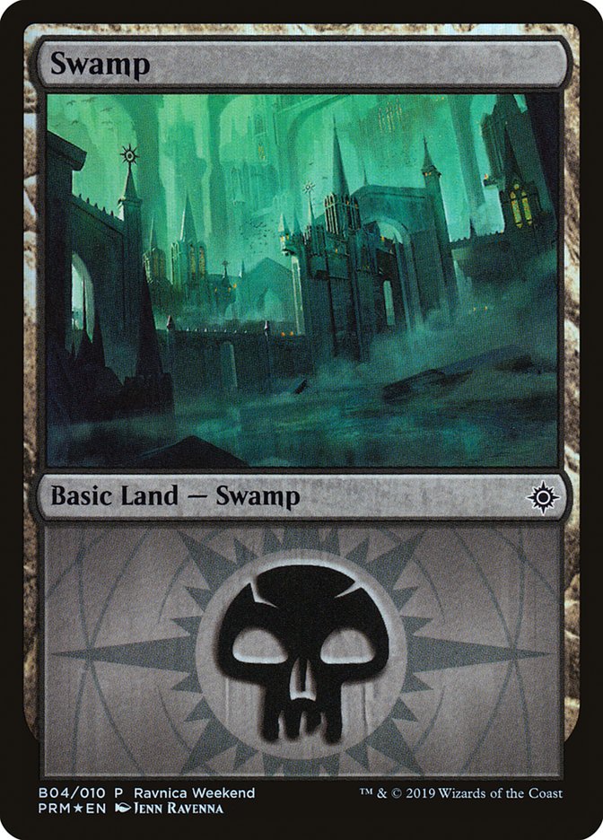 Swamp (B04) [Ravnica Allegiance Guild Kit] | Card Merchant Takapuna