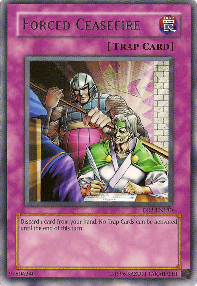 Forced Ceasefire [DR3-EN180] Rare | Card Merchant Takapuna