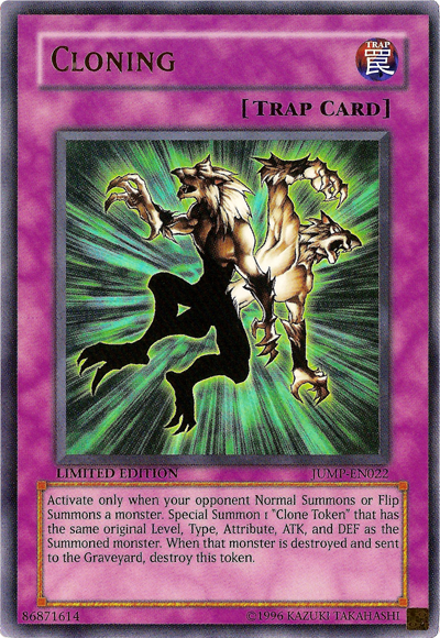 Cloning [JUMP-EN022] Ultra Rare | Card Merchant Takapuna