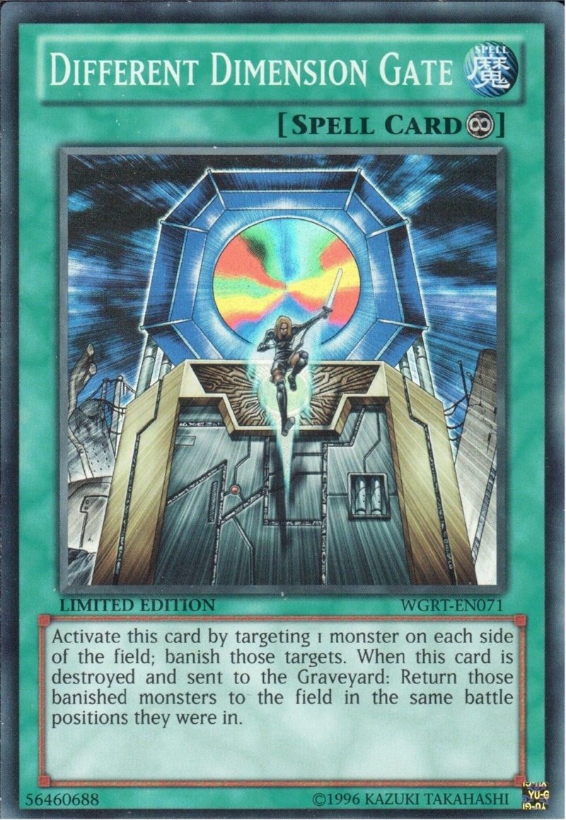 Different Dimension Gate [WGRT-EN071] Super Rare | Card Merchant Takapuna