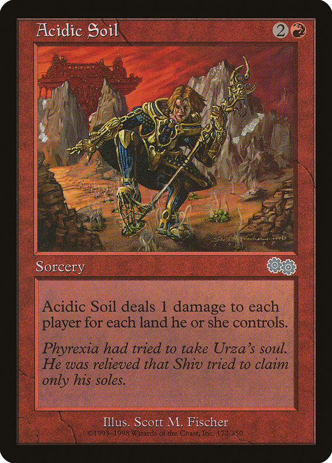 Acidic Soil [Urza's Saga] | Card Merchant Takapuna