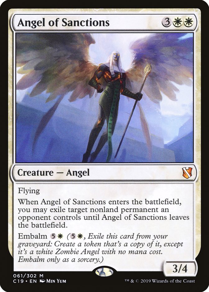 Angel of Sanctions [Commander 2019] | Card Merchant Takapuna