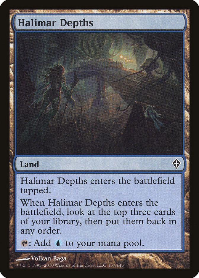 Halimar Depths [Worldwake] | Card Merchant Takapuna