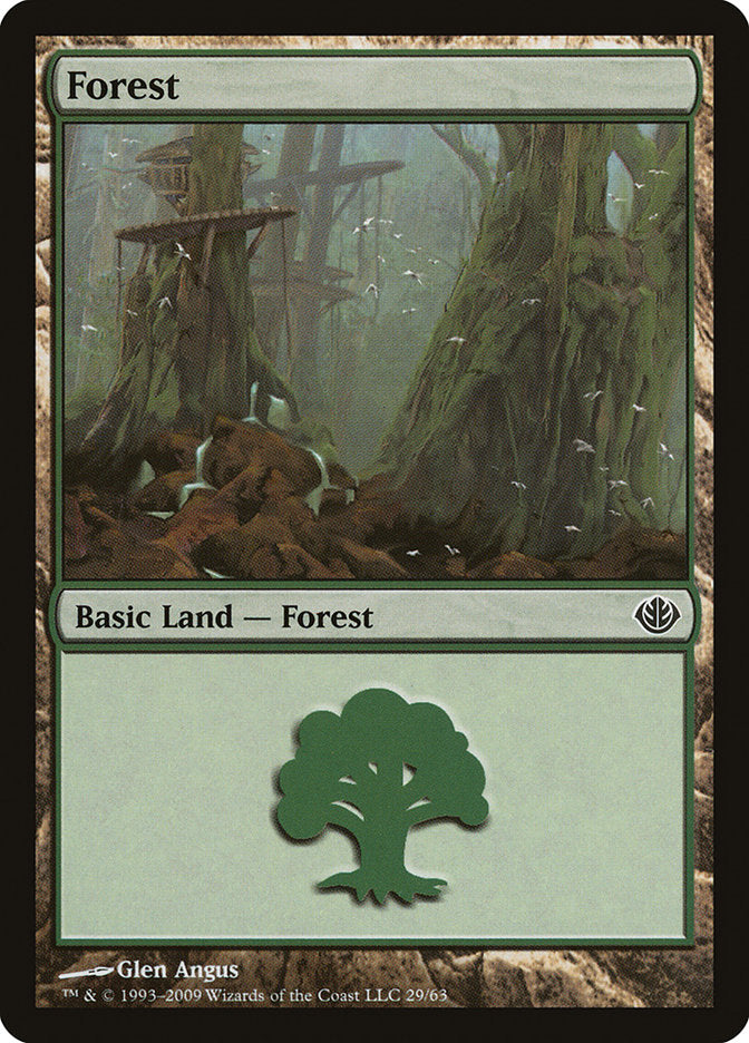 Forest (29) [Duel Decks: Garruk vs. Liliana] | Card Merchant Takapuna