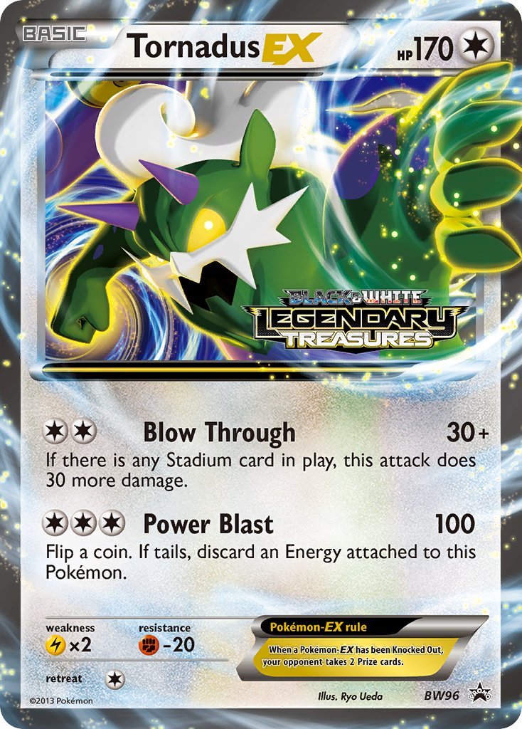 Tornadus EX (BW96) [Black & White: Black Star Promos] | Card Merchant Takapuna