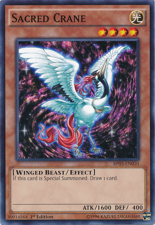 Sacred Crane [BP03-EN010] Common | Card Merchant Takapuna