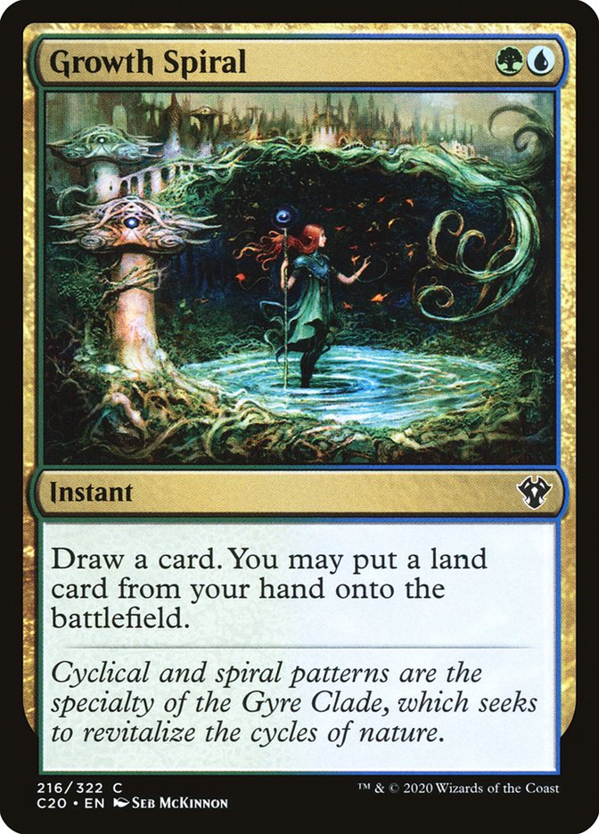 Growth Spiral [Commander 2020] | Card Merchant Takapuna