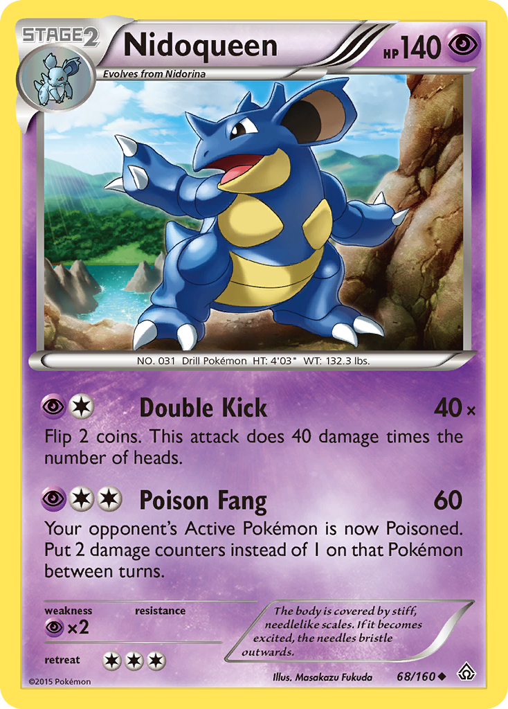 Nidoqueen (68/160) [XY: Primal Clash] | Card Merchant Takapuna