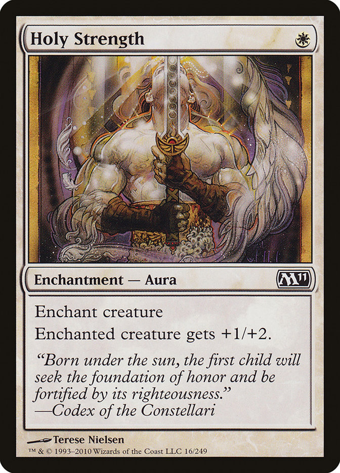 Holy Strength [Magic 2011] | Card Merchant Takapuna