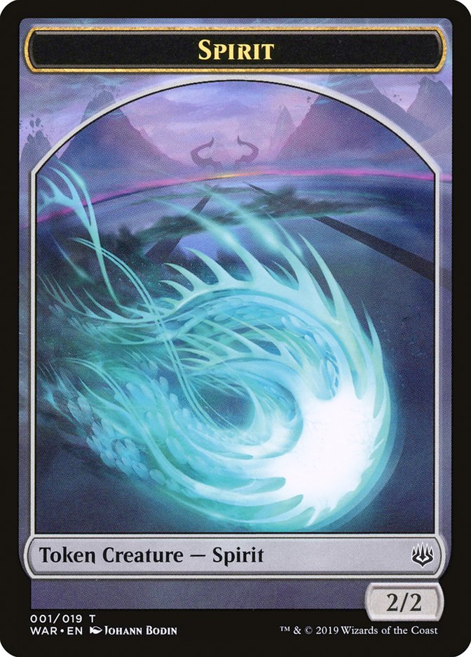 Spirit Token [War of the Spark Tokens] | Card Merchant Takapuna