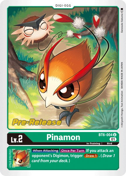 Pinamon [BT6-004] [Double Diamond Pre-Release Cards] | Card Merchant Takapuna