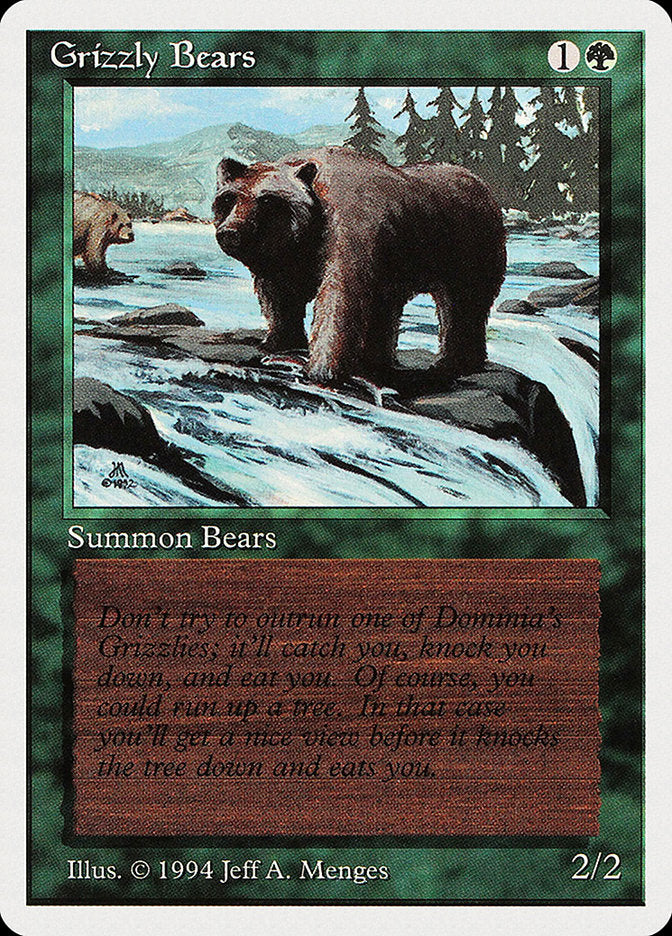 Grizzly Bears [Summer Magic / Edgar] | Card Merchant Takapuna