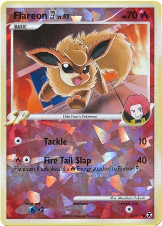 Flareon (60/111) (Cracked Ice) [Platinum: Rising Rivals] | Card Merchant Takapuna