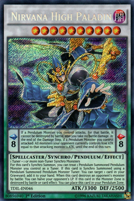 Nirvana High Paladin [TDIL-EN046] Secret Rare | Card Merchant Takapuna