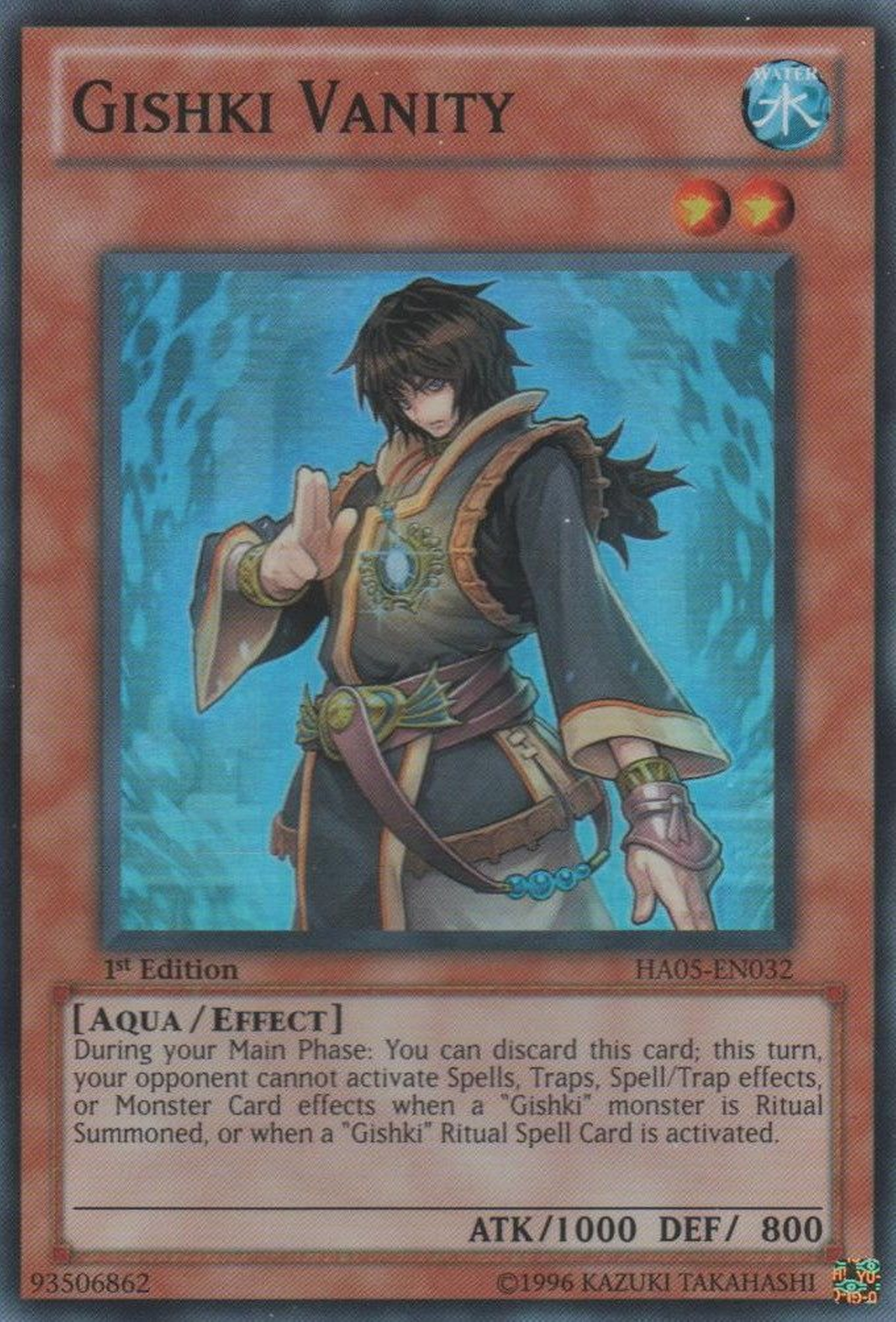 Gishki Vanity [HA05-EN032] Super Rare | Card Merchant Takapuna