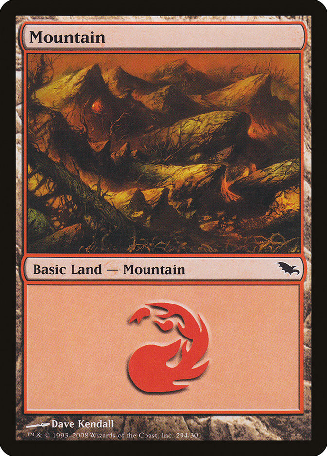 Mountain (294) [Shadowmoor] | Card Merchant Takapuna