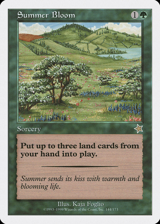 Summer Bloom [Starter 1999] | Card Merchant Takapuna