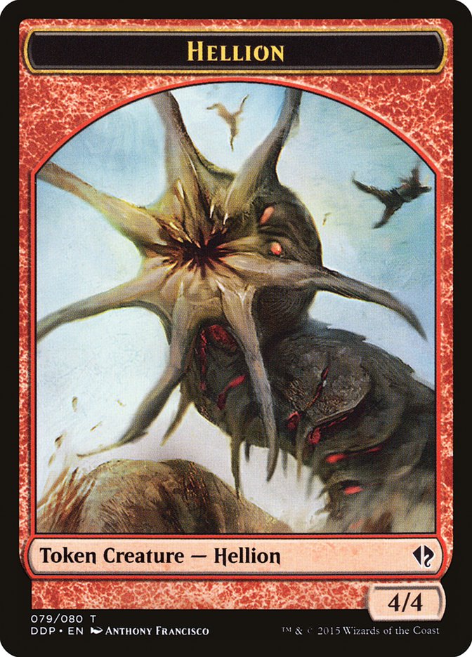 Hellion Token [Duel Decks: Zendikar vs. Eldrazi] | Card Merchant Takapuna