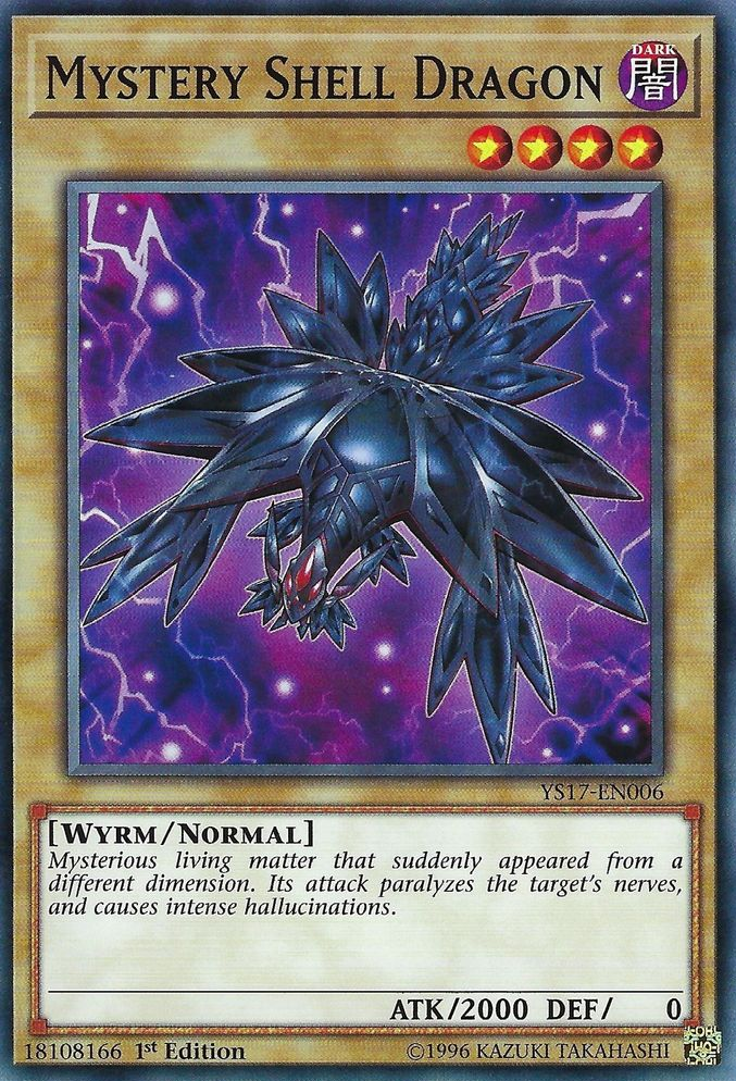 Mystery Shell Dragon [YS17-EN006] Common | Card Merchant Takapuna