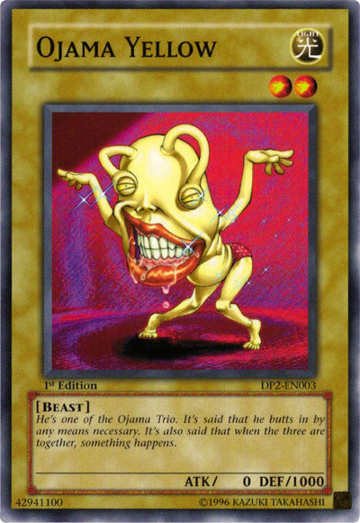 Ojama Yellow [DP2-EN003] Common | Card Merchant Takapuna