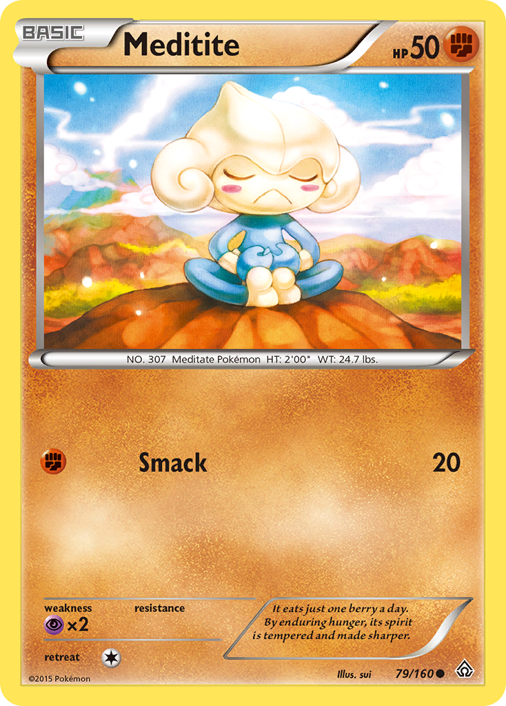 Meditite (79/160) [XY: Primal Clash] | Card Merchant Takapuna