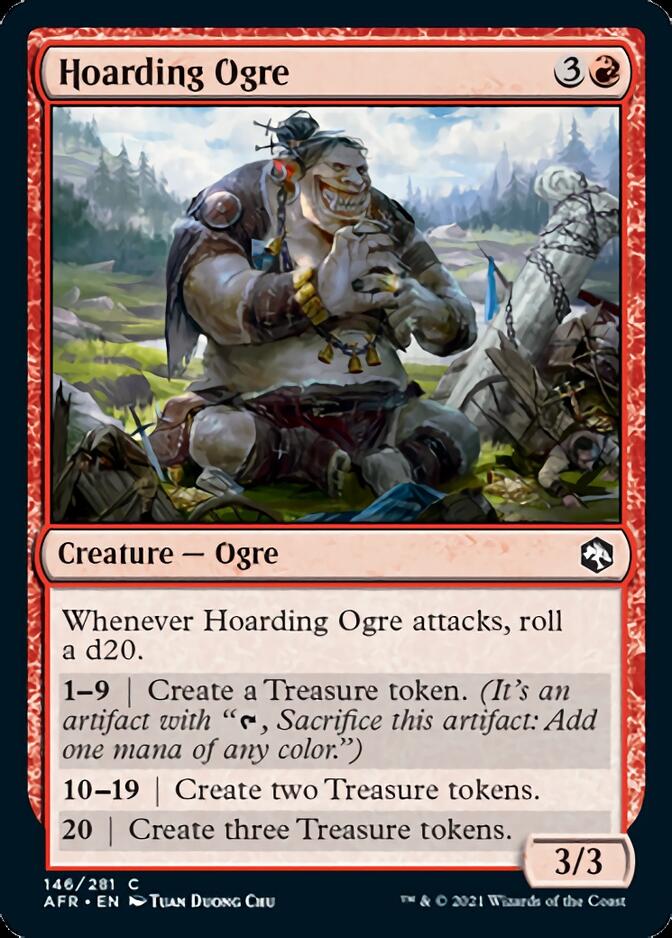 Hoarding Ogre [Dungeons & Dragons: Adventures in the Forgotten Realms] | Card Merchant Takapuna