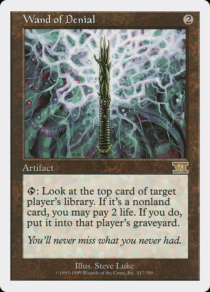 Wand of Denial [Classic Sixth Edition] | Card Merchant Takapuna