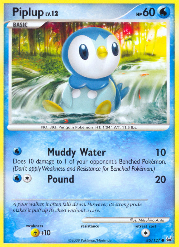 Piplup (85/127) [Platinum: Base Set] | Card Merchant Takapuna