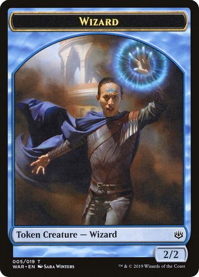 Servo // Wizard Double-Sided Token [Challenger Decks 2020 Tokens] | Card Merchant Takapuna