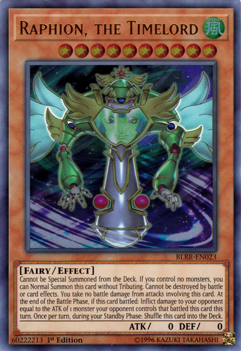 Raphion, the Timelord [BLRR-EN023] Ultra Rare | Card Merchant Takapuna