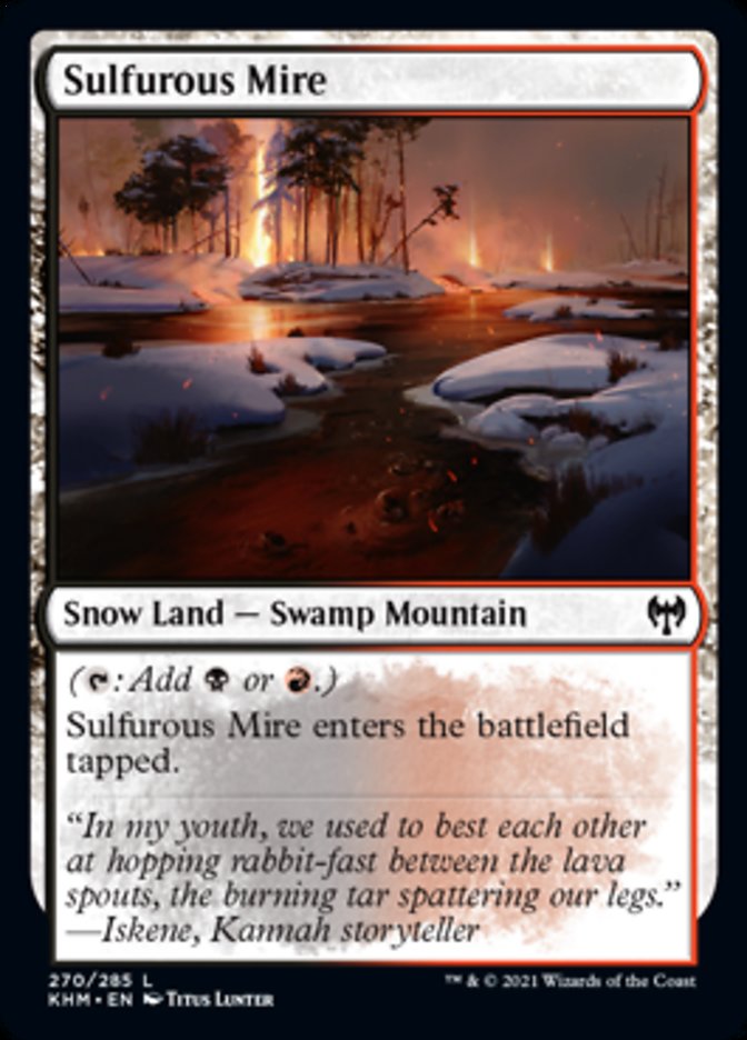 Sulfurous Mire [Kaldheim] | Card Merchant Takapuna