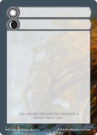 Helper Card (1/9) [Innistrad: Midnight Hunt Tokens] | Card Merchant Takapuna