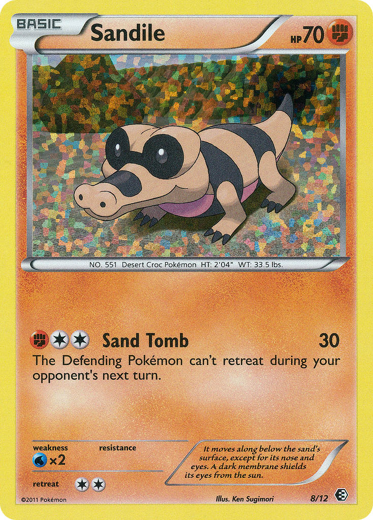 Sandile (8/12) [McDonald's Promos: 2011 Collection] | Card Merchant Takapuna