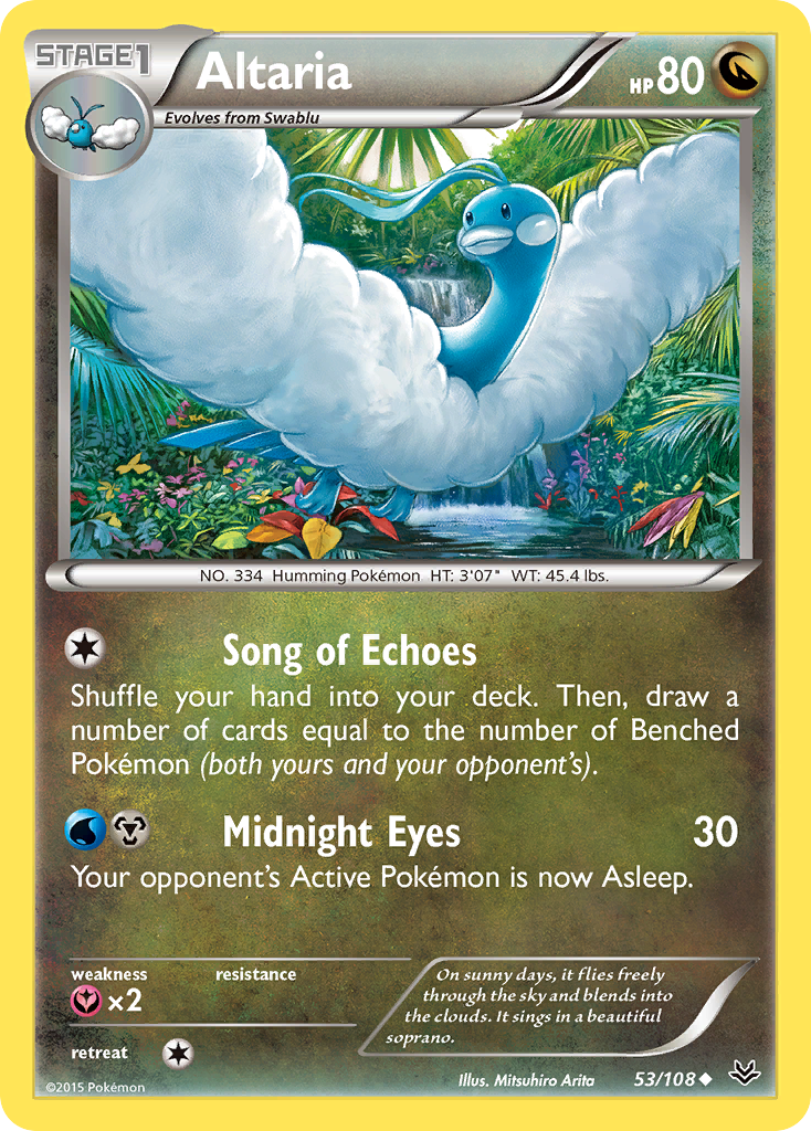 Altaria (53/108) [XY: Roaring Skies] | Card Merchant Takapuna