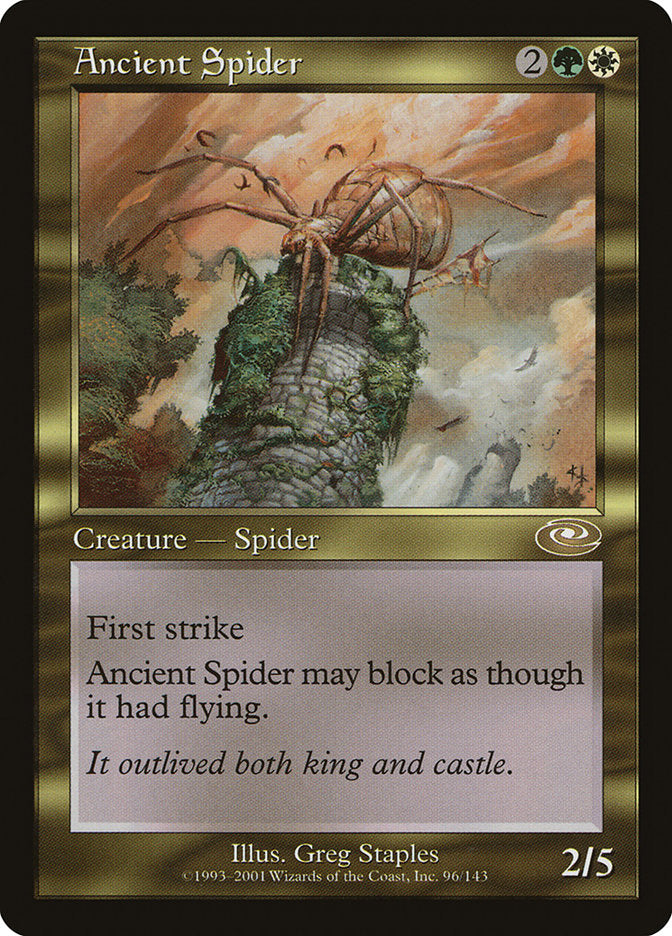 Ancient Spider [Planeshift] | Card Merchant Takapuna