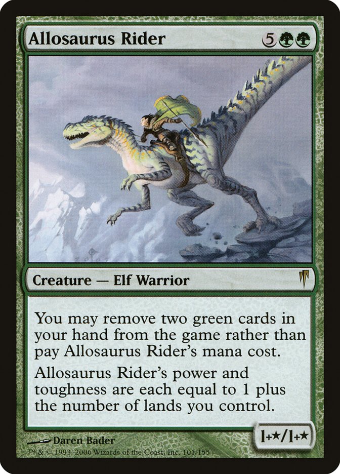 Allosaurus Rider [Coldsnap] | Card Merchant Takapuna