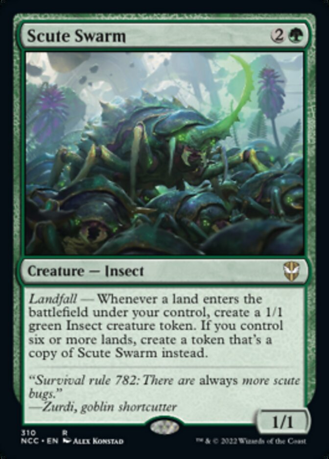 Scute Swarm [Streets of New Capenna Commander] | Card Merchant Takapuna