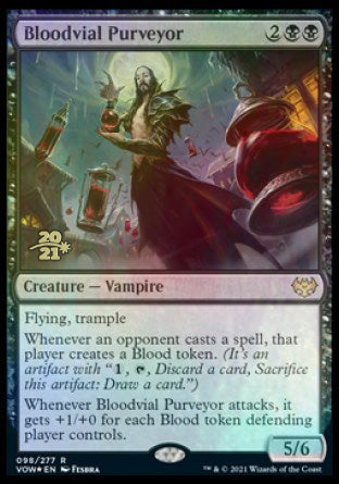 Bloodvial Purveyor [Innistrad: Crimson Vow Prerelease Promos] | Card Merchant Takapuna