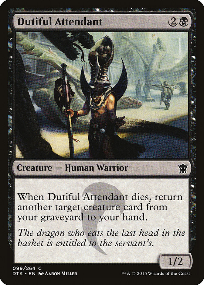 Dutiful Attendant [Dragons of Tarkir] | Card Merchant Takapuna